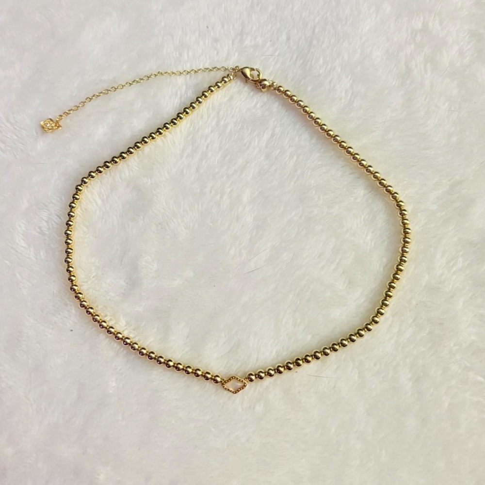 Kendra Scott Gold Beaded Necklace